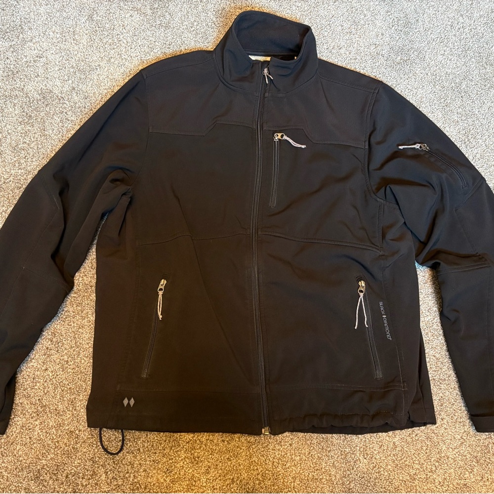 Black Diamond Men's Performance Softshell Jacket … - image 1